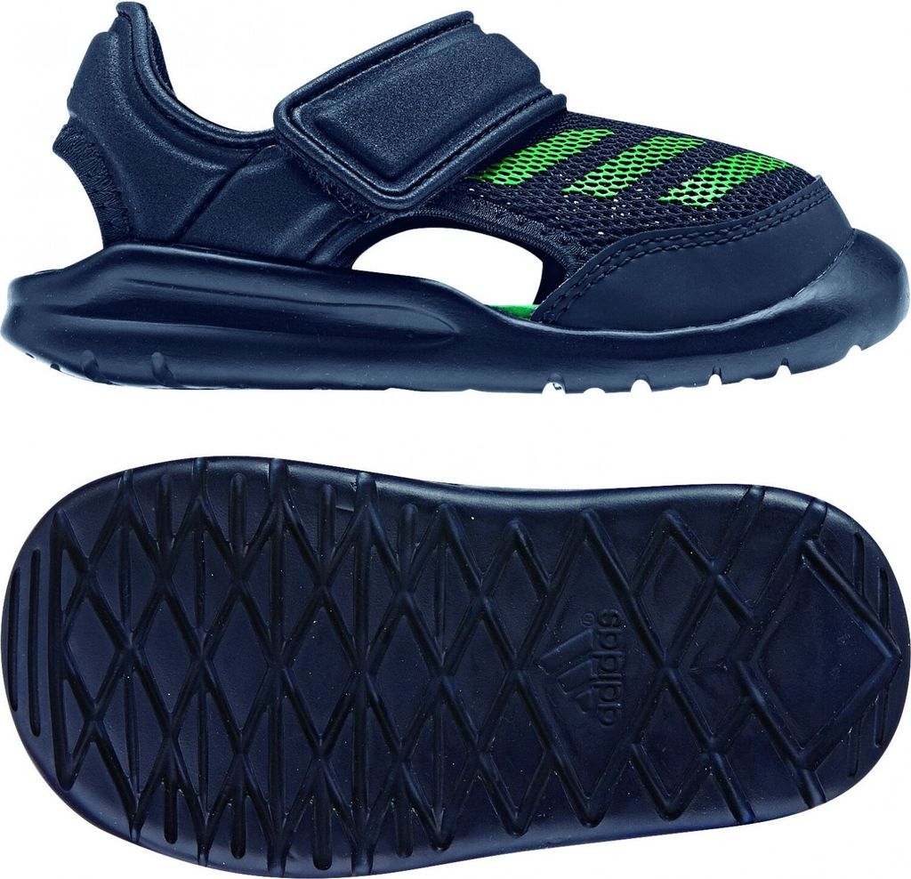 adidas Kinder Badeschuhe BA9375, Größe:20 uk-4K