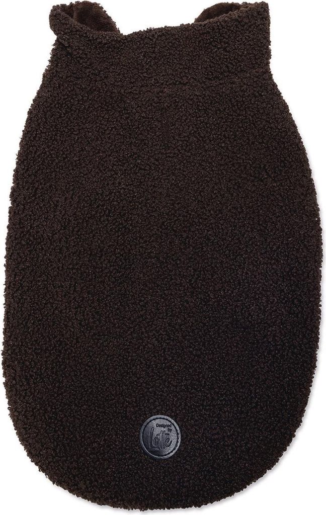 Designed by Lotte Hundepullover Madeleine braun, Rückenlänge: 28 cm