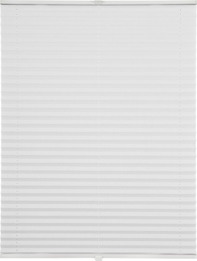 Plissee auf Maß Fusion für Fenster zum Anschrauben in Glasleiste Farbe: Weiß Fusion, Größe: B): 51-60 cm, H): 40-100 cm
