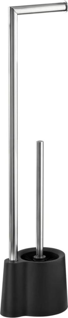 Wenko Stand WC-Garnitur Avola Schwarz Produktbild 1
