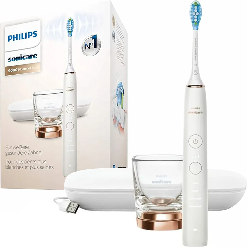 Philips Sonicare HX9911/94 Brosse à dents électrique blanche connecté