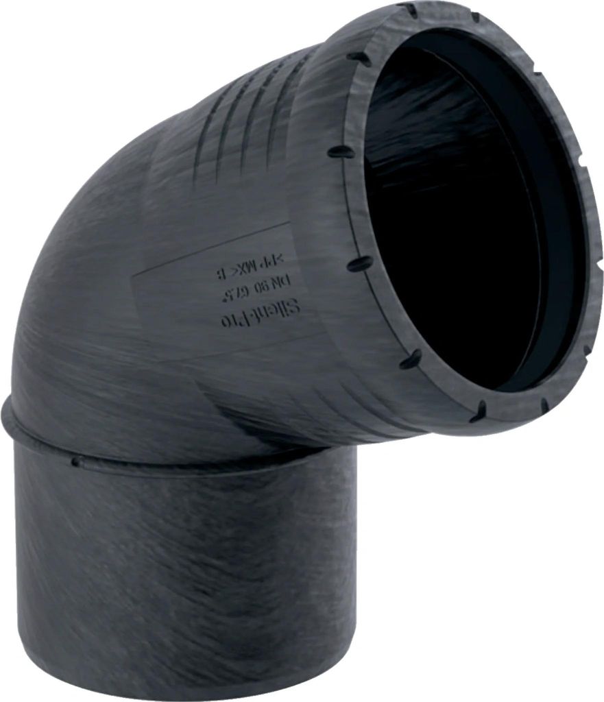 Geberit GE Silent-Pro Bogen, 67.5 Grad, d75mm, 1 Stk.