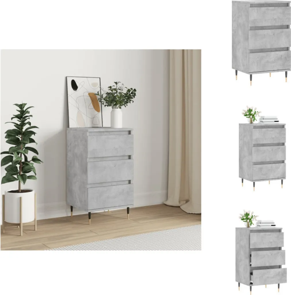 Credenza Salvaspazio vidaXL 40x35x70 cm Grigio - Prezzo Imbattibile