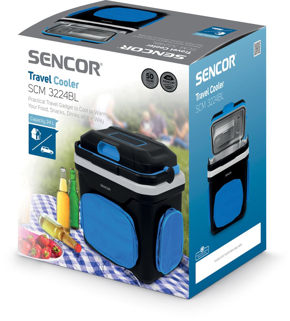 SENCOR SCM 3224BL-EUE3 Autochladnička, objem 24 l, funkce Obrázek produktu 6