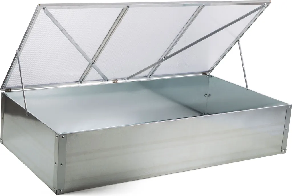 Serre G21 GZ11 Anti-UV en Acier Zingué - Format Large 150 x 75 x 32 cm