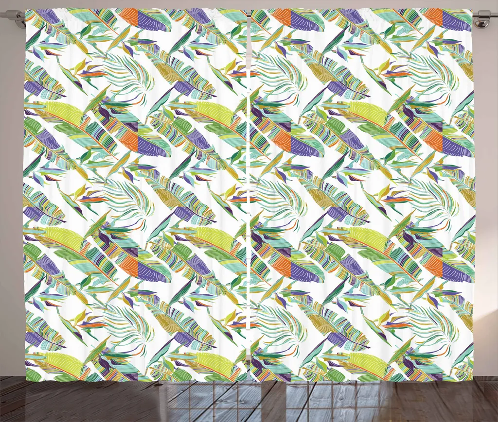 ABAKUHAUS Tenda Foglia di Banano 280x175 cm | Tenda Rustica Paradise
