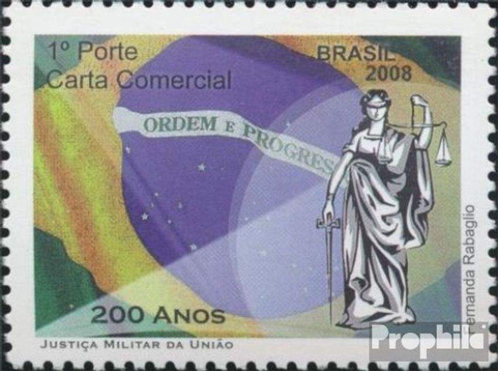 Briefmarken Brasilien 2008 Mi 3536 (kompl.Ausg.) postfrisch 200. Jahrest. Ankunft königl. Familie