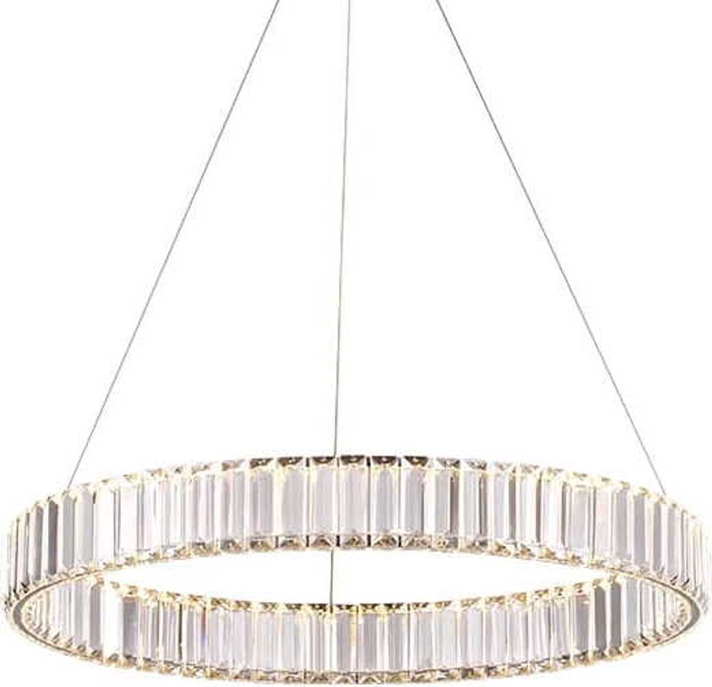 Bohemia Brass 40 AL - żyrandol kryształowy LED pierścień Zdjęcie produktu 
