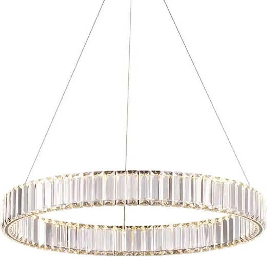 Lustre LED cristal Bohemia Brass 40 AL pour salon chic et salle à manger