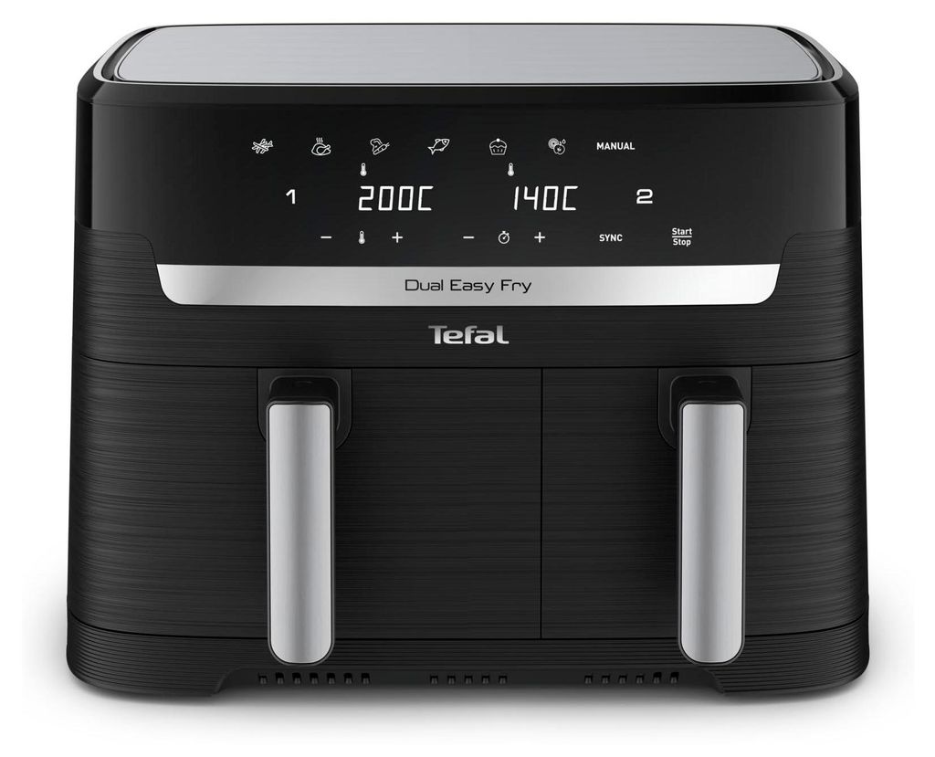 Tefal Dual Easy Fry & Grill EY9018, Heißluftfritteuse, 8,3 Produktbild 