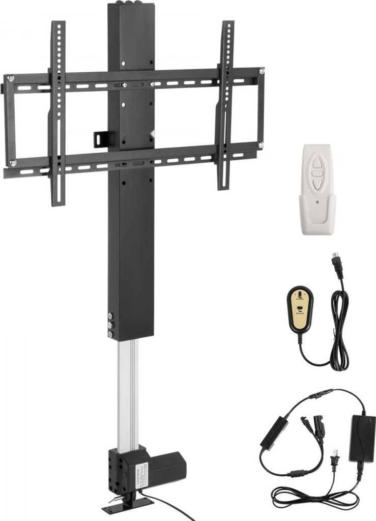 TV-Ständer für LCD-LED-Plasmafernseher, Automatischer TV-Ständer, Aufzug für Fernseher - Höhenverstellbarer TV Lift Halterung, 107,4-187,2 cm,...