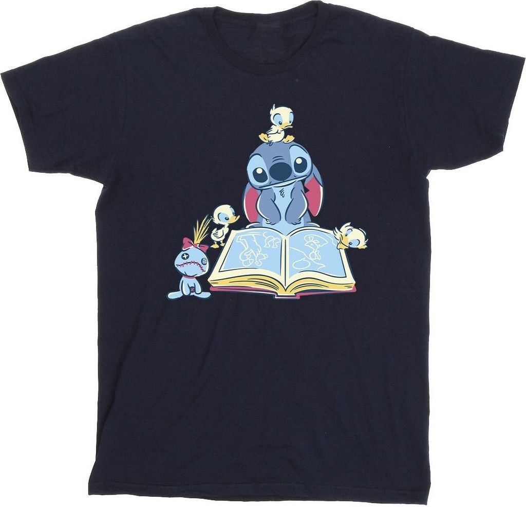 Disney - "Reading Reading A Book" T-Shirt für Herren Produktbild 