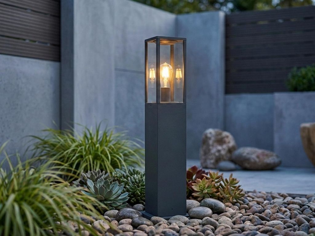 LED Pollerleuchte Garten Wegbeleuchtung modern Außenlampen Produktbild 