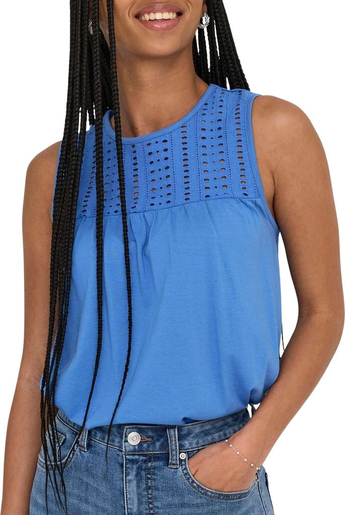 Only Sharon SL Crew Top Damen