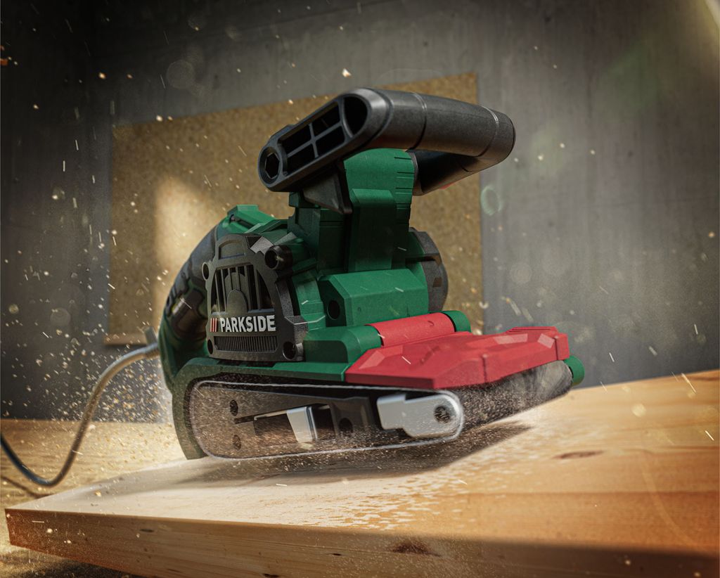 PARKSIDE® Bandschleifer Dragster »PBSD 600 B1«, 600 W Produktbild 14