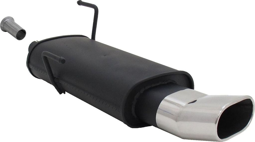 Scarico sportivo Novus per Peugeot 206 135x75mm Immagine del prodotto 