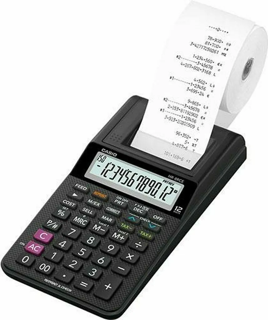 Calculatrice d’impression Casio pour éviter les erreurs de saisie comptable