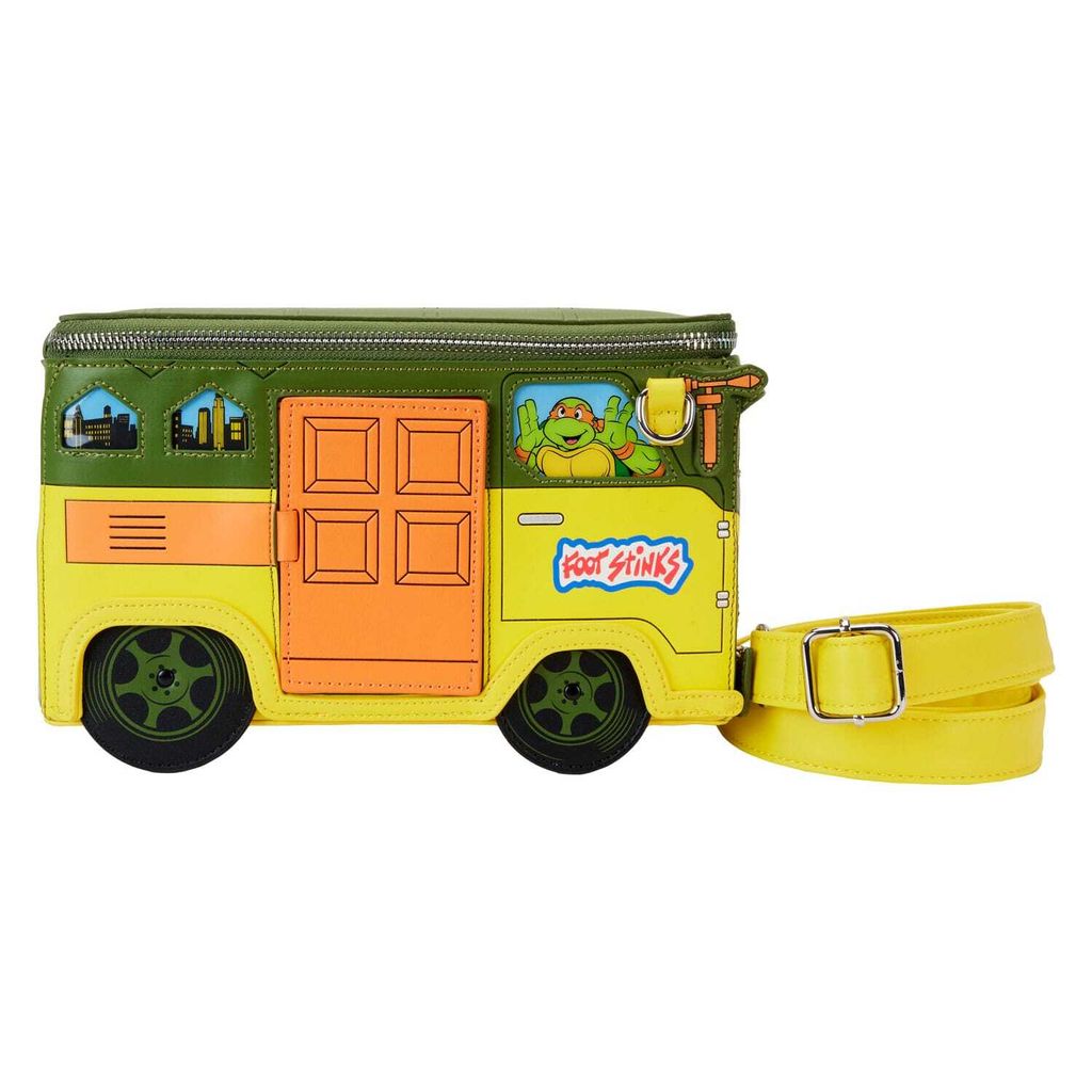 Teenage Mutant Ninja Turtles by Loungefly Umhängetasche 40th Anniversary Party Wagon Figural