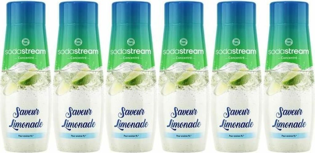 Set mit 6 SODASTREAM LEMONADE-Konzentraten - 440 ml