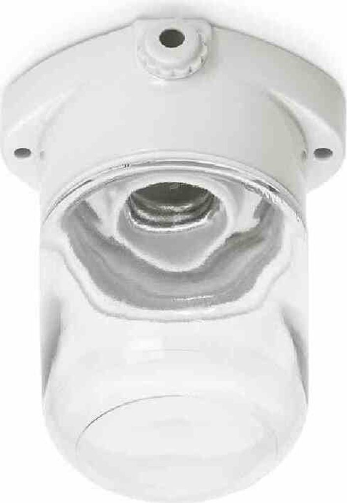 LINDNER Anbauleuchte 75W AGL Lisilux ws mt E27 IP54 Produktbild 