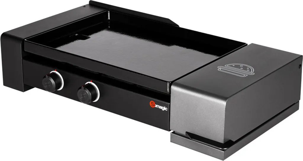 Plancha gaz SO BURGER 5,6kW : fini les viandes sèches avec la cuisson à coeur