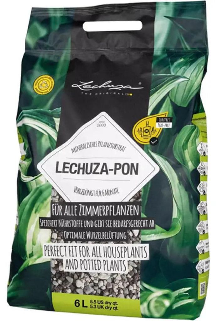 Granulát pro pokojové a jedlé rostliny Lechuza Pon 6 l Obrázek produktu 