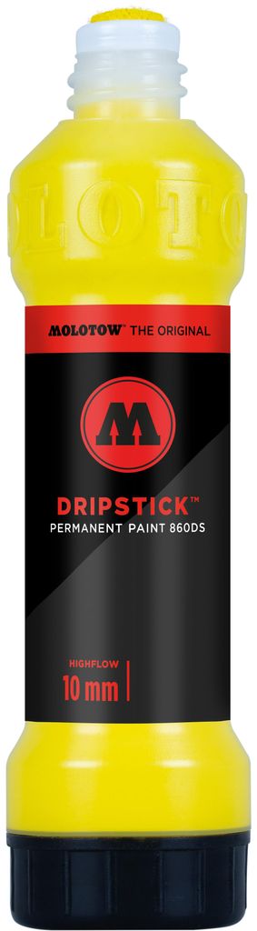 Molotow Dripstick Permanent Paint 860DS 70ml, zinkgelb, Squeeze Bottle