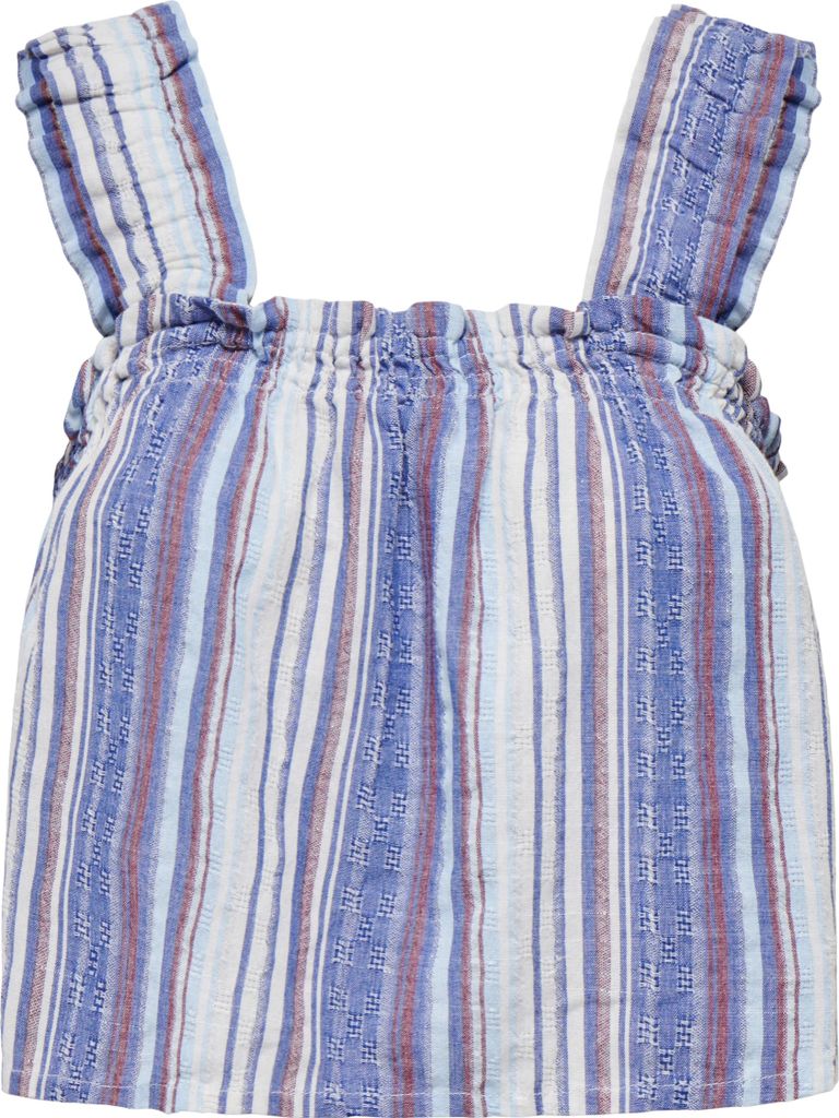 ONLTHYME STRAP STRIPE TOP PNT Dazzling B XL