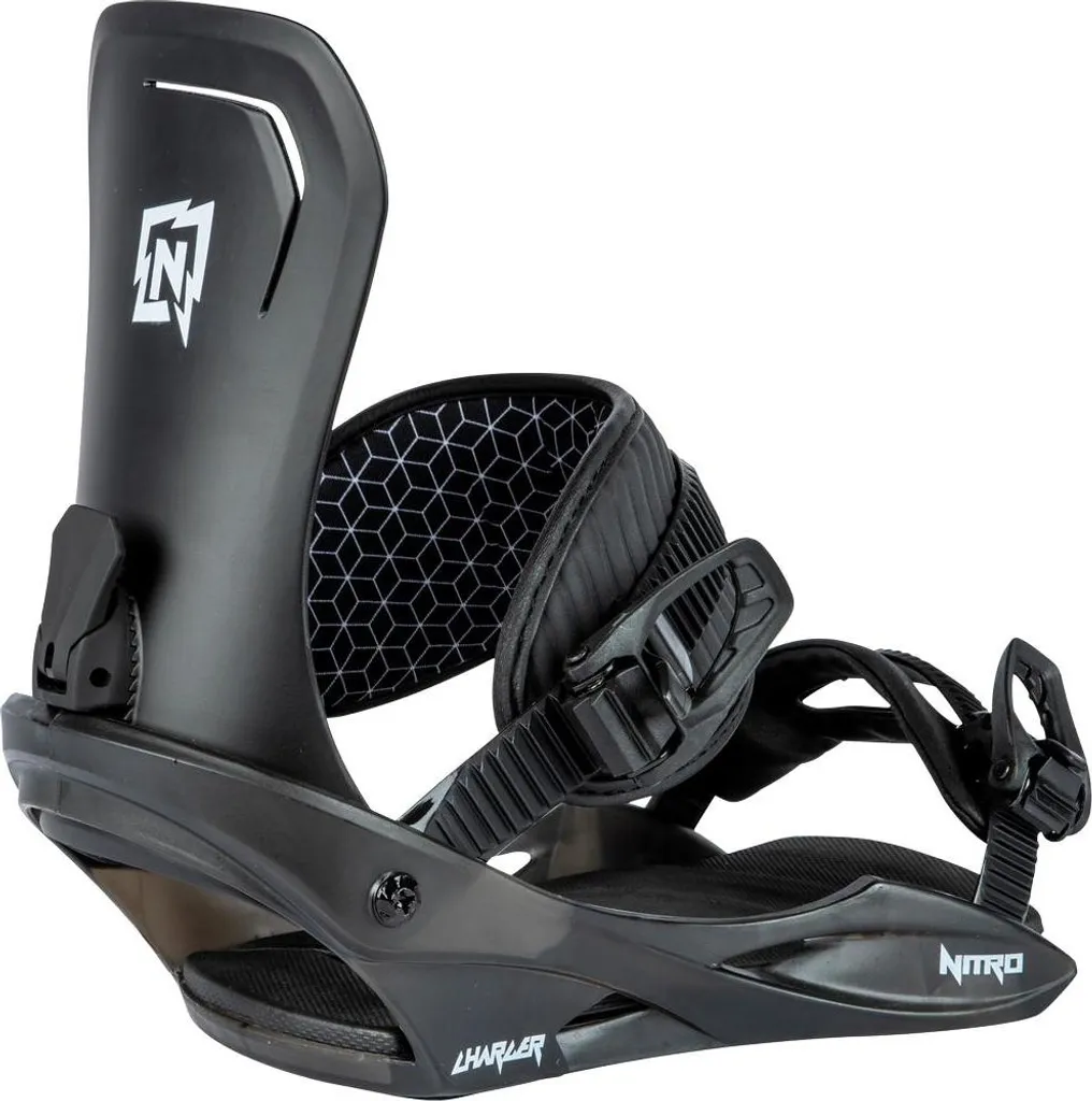 Fixations Nitro Charger 24 noir M : Fini les douleurs aux pieds en snow