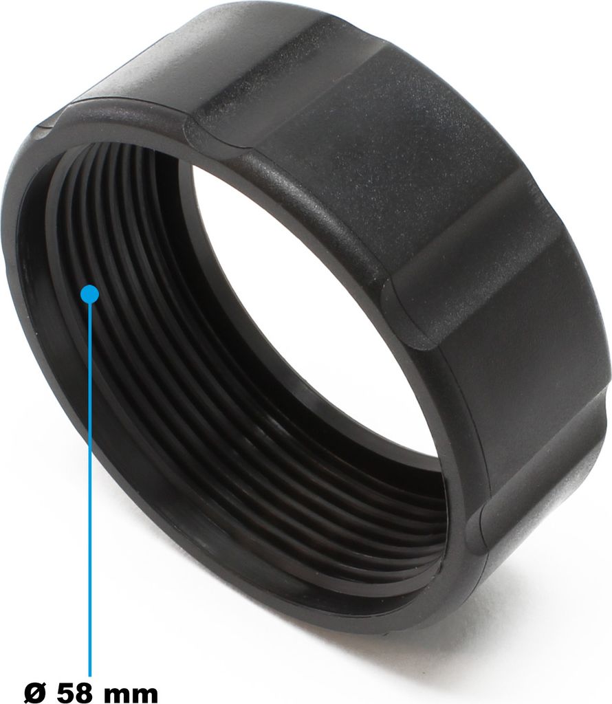 SunSun Ersatzteil für Druckteichfilter CPF-20000/30000 Ein- und Ausgangsschraube, Teichdruckfilter UV-Lampe, effiziente Teichfilteranlage