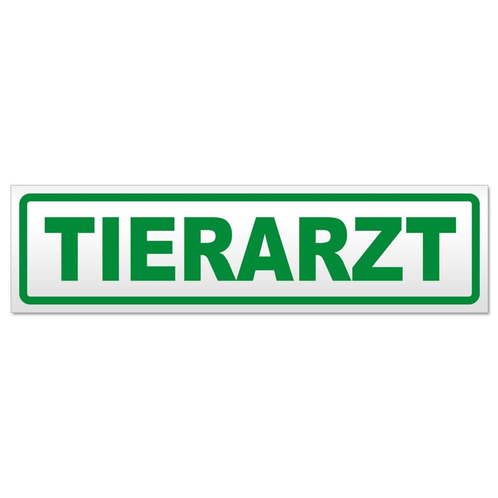 Tierarzt Magnetschild Schild magnetisch