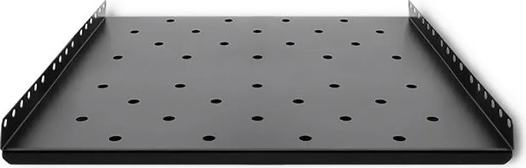 Étagère rack Qoltec 490x433 mm : stabilisez vos appareils non rackables