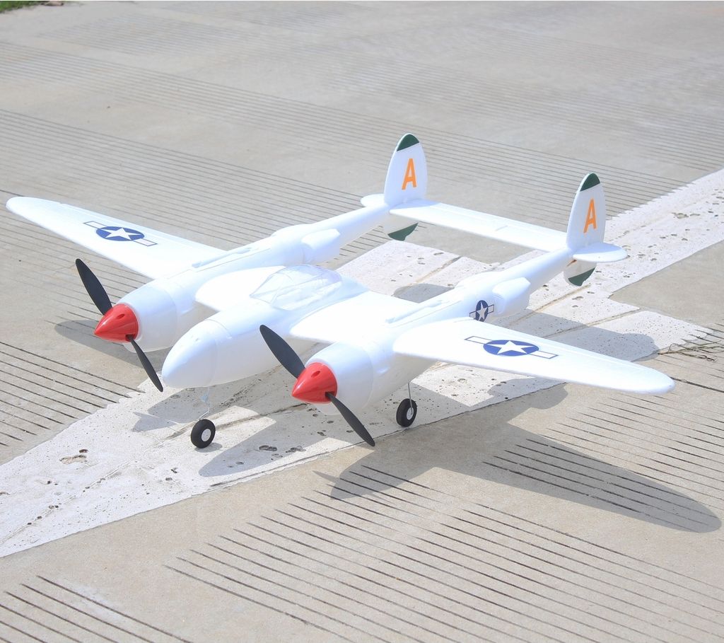 MD P38 1200mm Spannweite EPO RC Flugzeug Lockheed P-38 Produktbild 