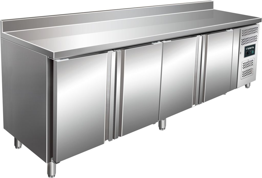 Saro Kühltisch Mit 4 Türen Und Aufkantung, Modell Kylia Gn 4200 Tn