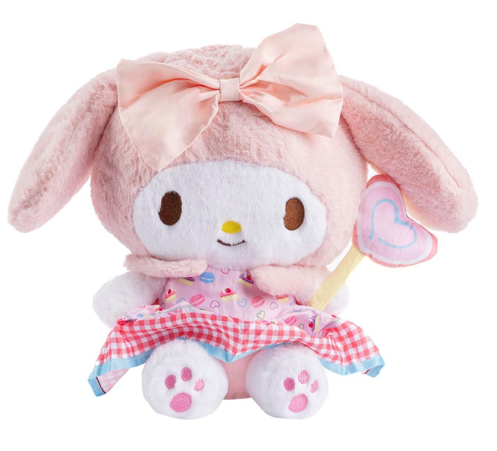 Gustaw Teddybär Groß XXL (Rosa, 40cm) Hello Kitty My Melody - Plüschbär, Kuschelbär XXL Plüschtier, Plüschtier Kuscheltier Giant Teddy, Mär...