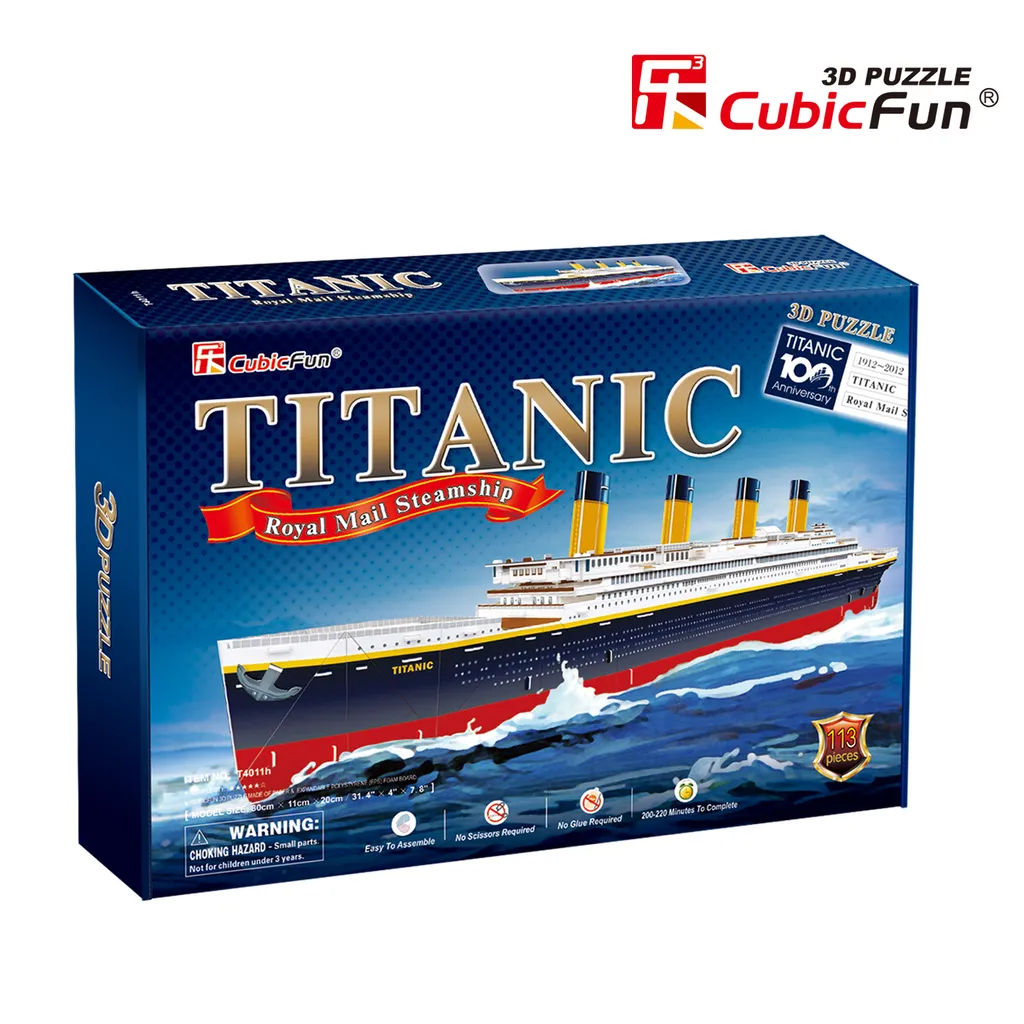 Activité Créative Puzzle 3D Titanic DANTE Cadeau Idéal Modélisme - 11