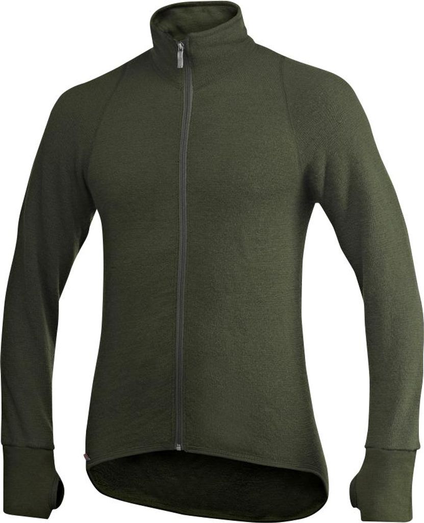Woolpower Full Zip Jacket 400 Herren (Pine Green) Größe L Produktbild 