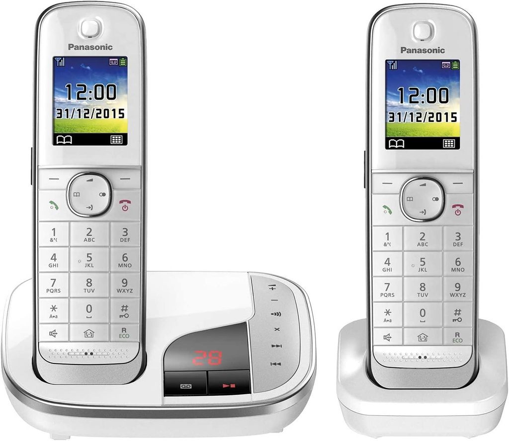 Panasonic KX-TGJ322, DECT telefón, Hlasitý odposluch, 250 Obrázok produktu 
