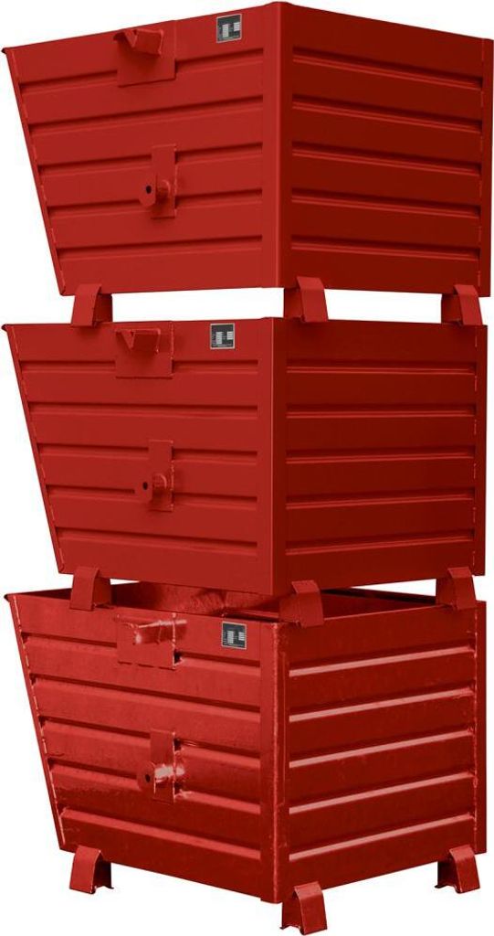 Bauer Stapelkipper BSK 55, lackiert, Feuerrot