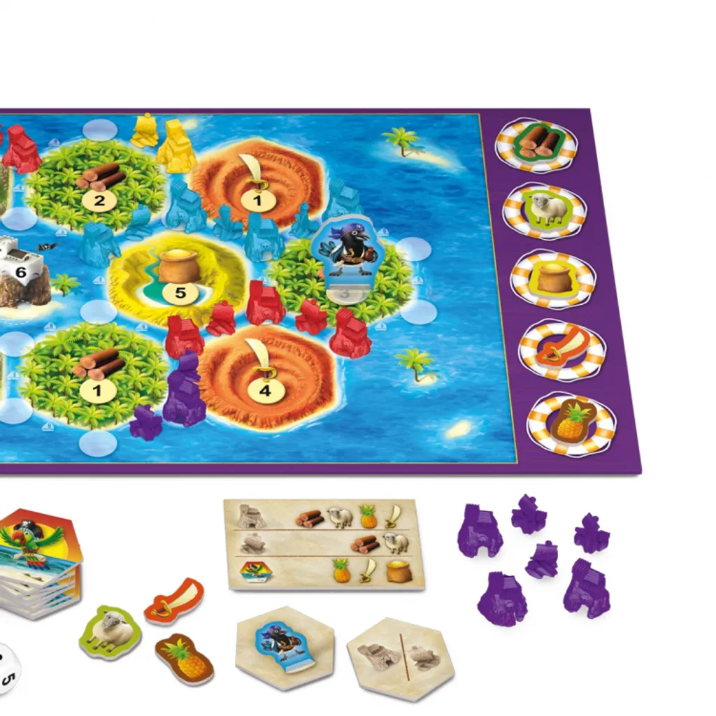 Albi Colons de Catan Junior : jeu de société stratégique pour enfants