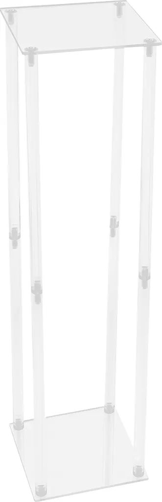 Colonnes décoratives transparentes 2 unités pour centres de table mariage