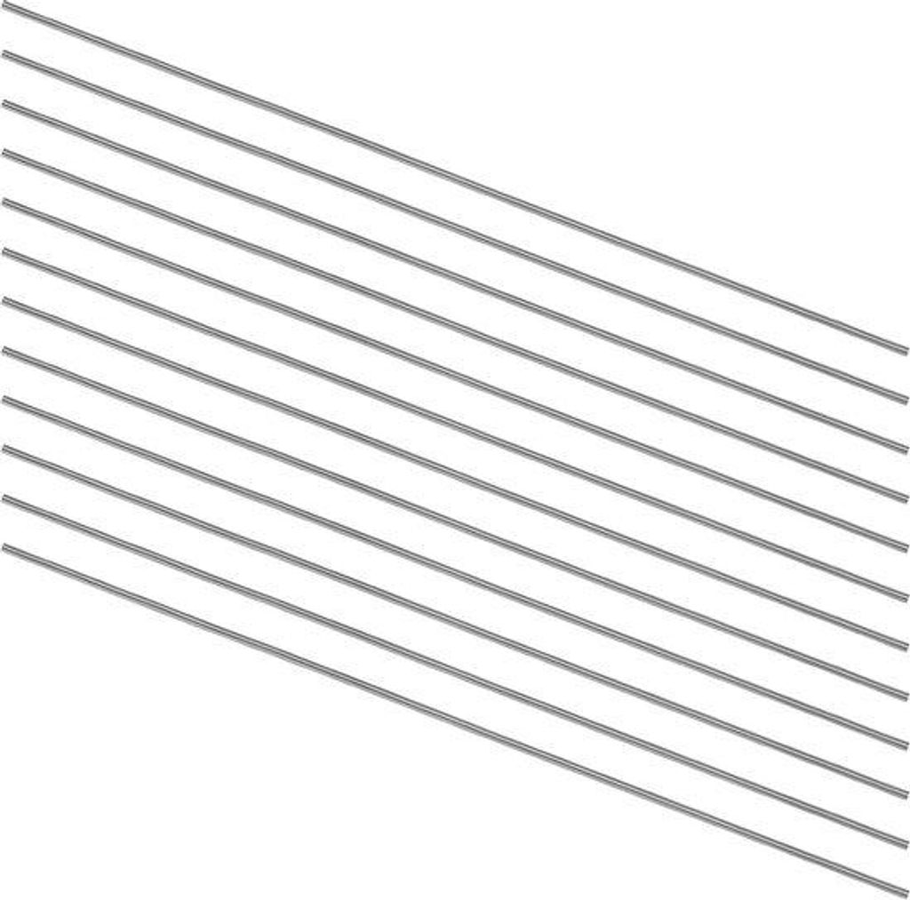 40 Stahlstangen 1mm HSS-Draht für CNC-Maschinen - 100mm Länge