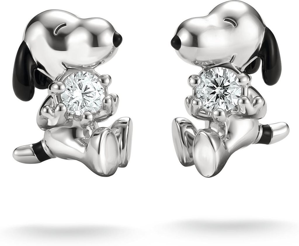 THOMAS SABO X PEANUTS Boucles d'oreilles Snoopy Image du produit 