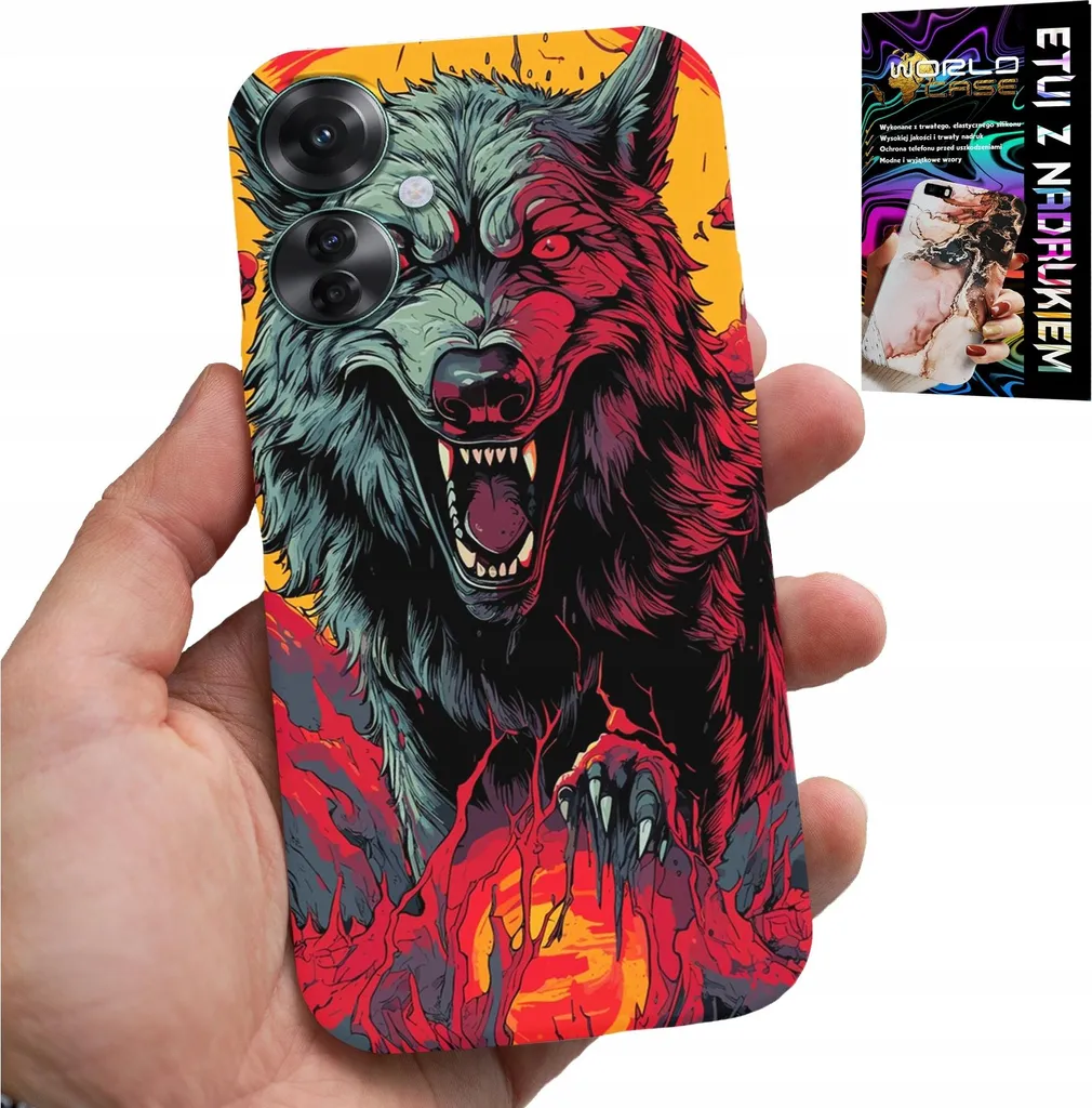 Cover Oppo Reno11 F 5G Design Lupi Wataha + Protezione Display