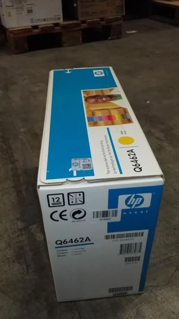 Toner HP 644A Jaune pour Impression de Documents LaserJet