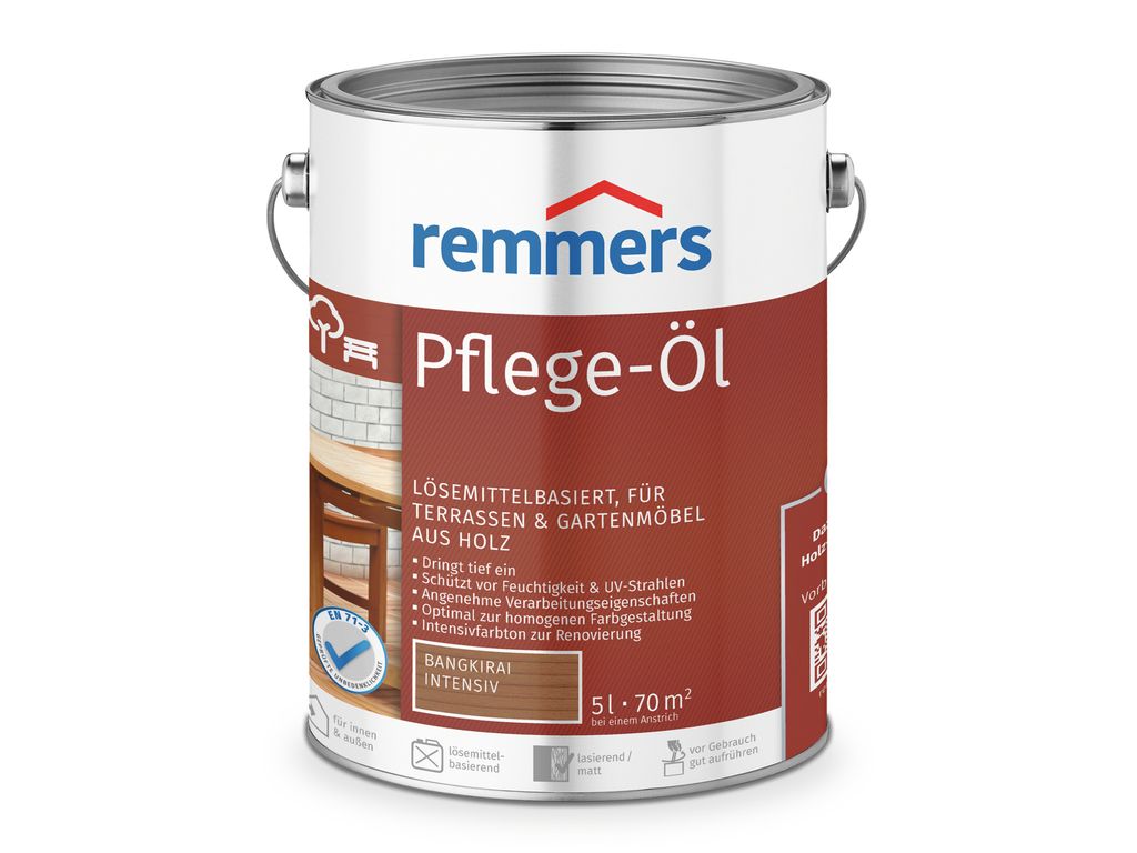 Remmers Pflege-Öl bangkirai intensiv 5 l, Holzöl Produktbild 