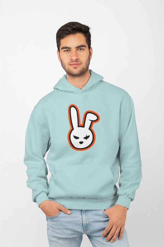 D&B Uni Hoodie EB00018 Bunny MintGrün-Größe S