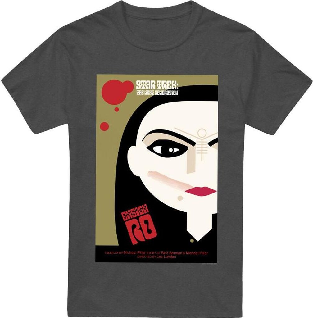 Star Trek - "The Next Generation Season 5 Episode 3" T-Shirt für Herren/Damen Uni TV17881 (M) (Holzkohle)
