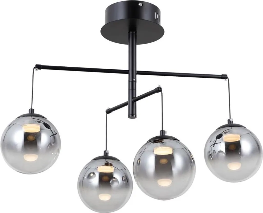 Italux Velada Lampada LED 20W Moderna PND-34381-4-BK Nero Design