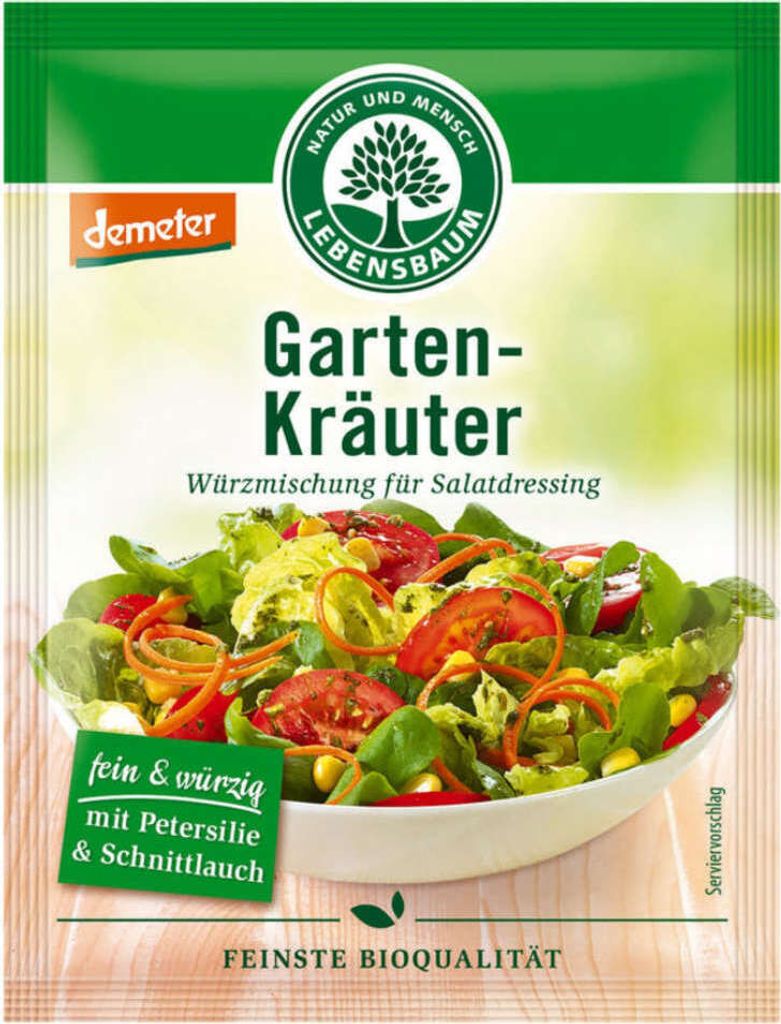 Salatdressing Garten-Kräuter 15g von Lebensbaum Produktbild 